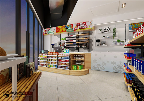青铜峡阿拉善广场超市设计案例_nxjdhl|青铜峡便超市装修设计公司_CY