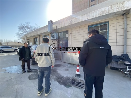 青铜峡装修公司推荐|青铜峡某医院药房扩建改造装修现场勘察 