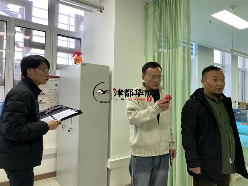 青铜峡银川装修公司|青铜峡某院装修改造施工现场复尺 