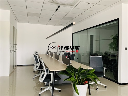 青铜峡办公室装修设计项目|津都华丽设计