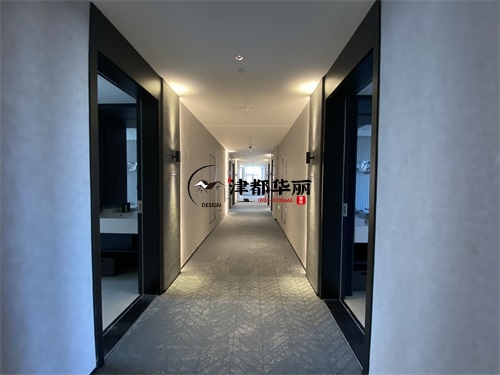 青铜峡轻居酒店装修设计项目|津都华丽设计