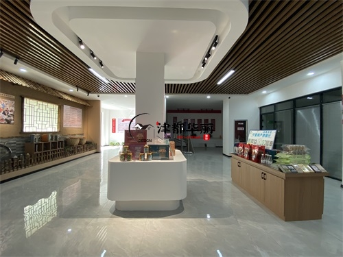 青铜峡农业展厅装修设计项目|津都华丽设计