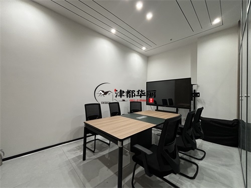 青铜峡办公楼装修设计项目|津都华丽设计