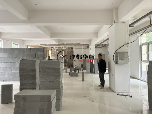 青铜峡办公室装修设计项目|津都华丽设计