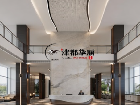 青铜峡工装装修公司|青铜峡公园华府售楼营销中心设计装修新理念