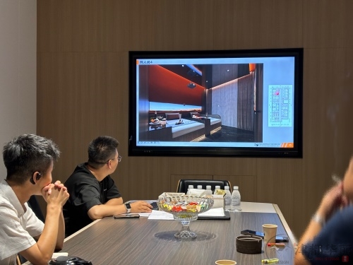 青铜峡足浴店装修设计项目|津都华丽设计